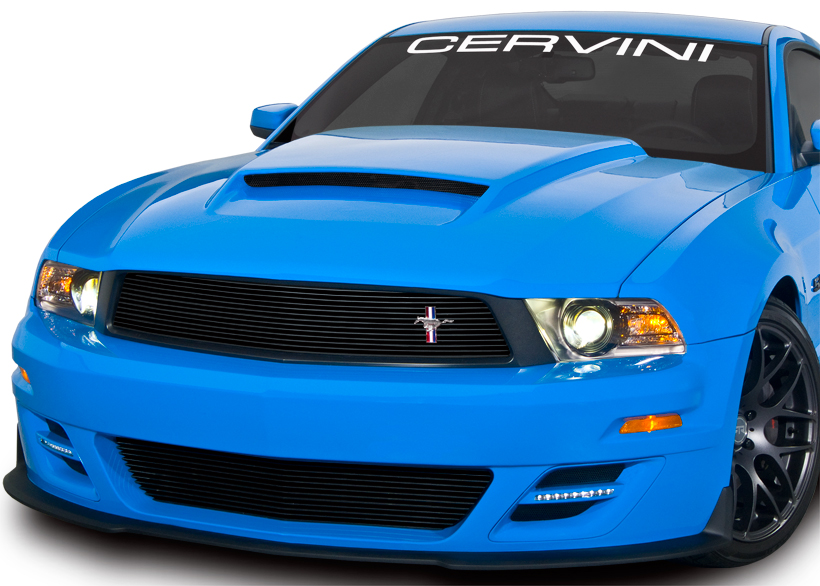Cervinis Fiberglass Stalker Hood 2010-12 Ford Mustang Cervinis Fiberglass Stalker Hood 2010-12 Ford Mustang